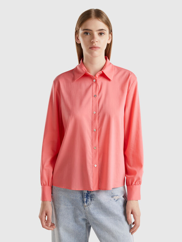 Flowy stretch shirt Women