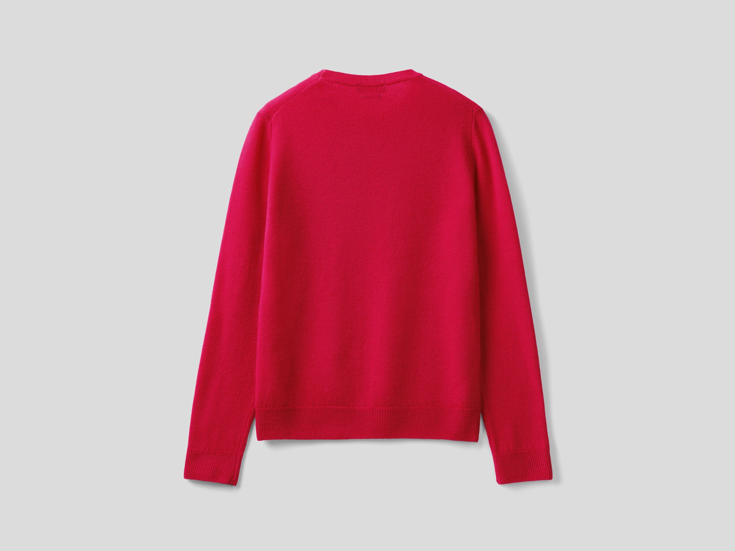 Crew neck sweater in pure virgin wool image number 5