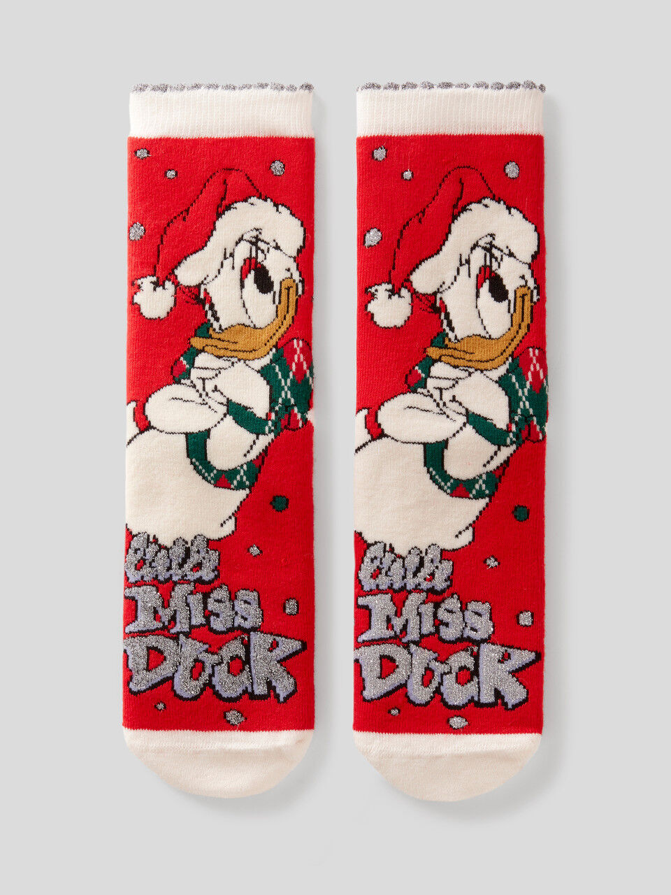Daisy Duck Christmas socks