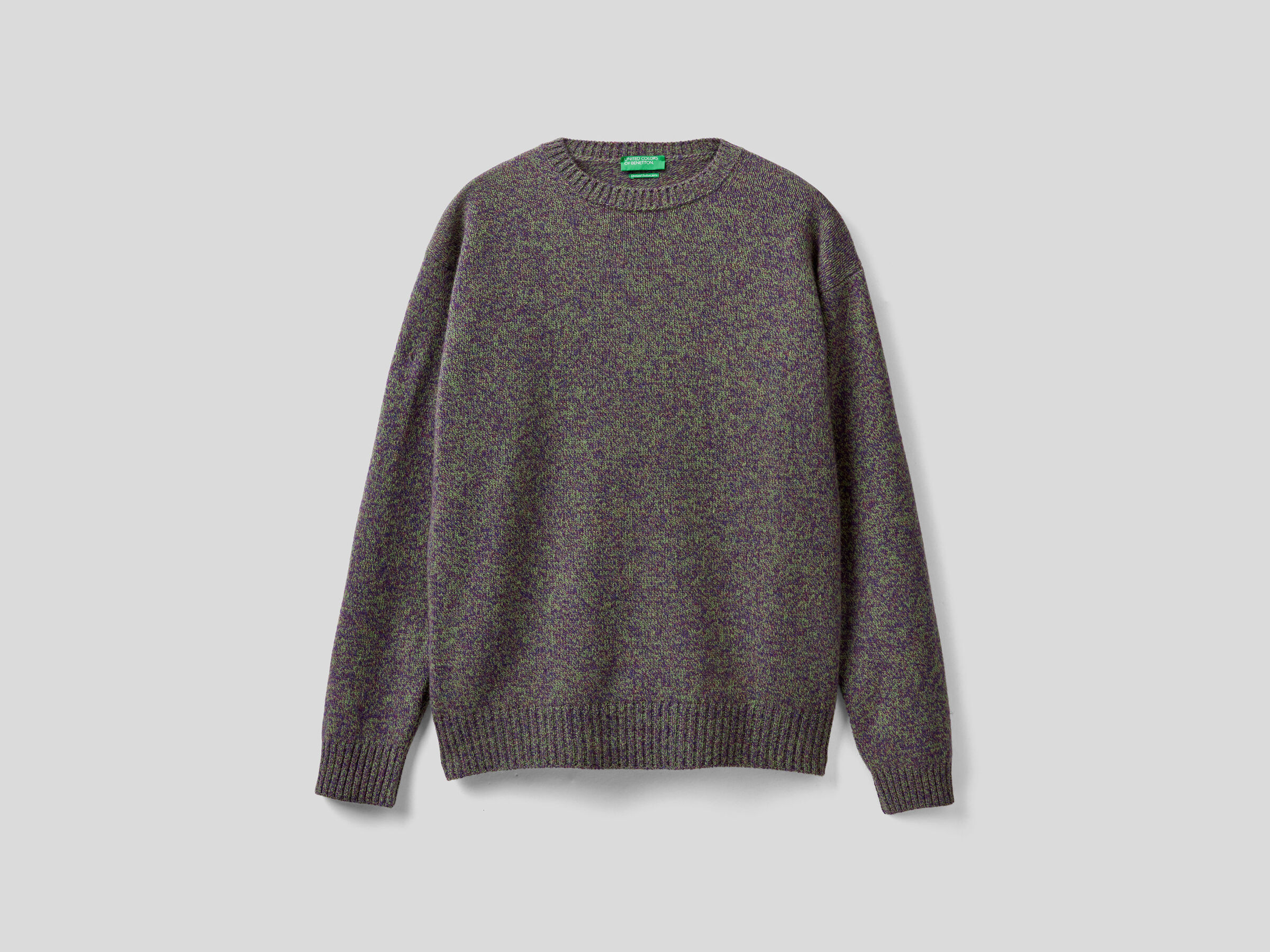 Crew neck sweater in pure Shetland wool image number 5