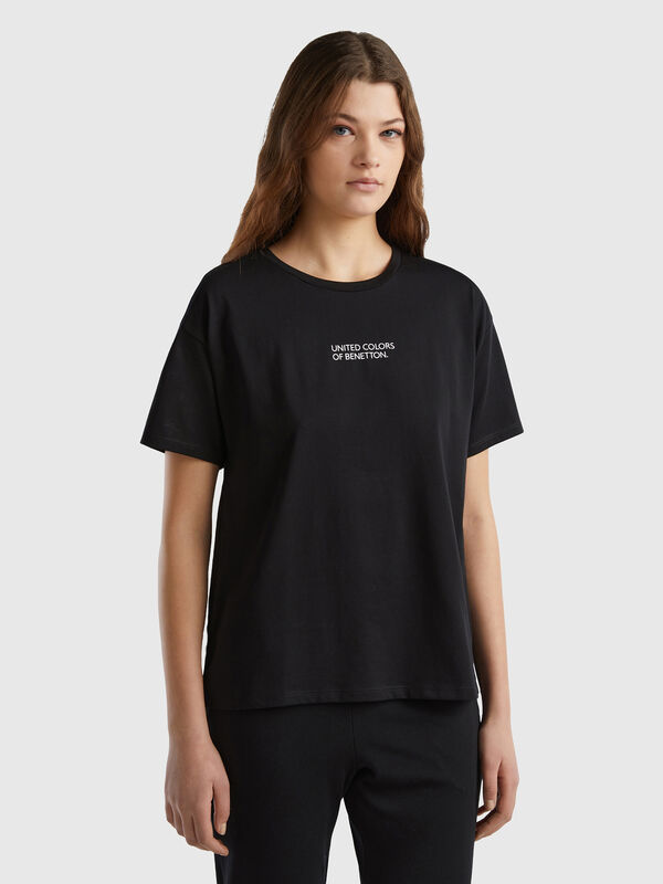 Short sleeve t-shirt with logo Women