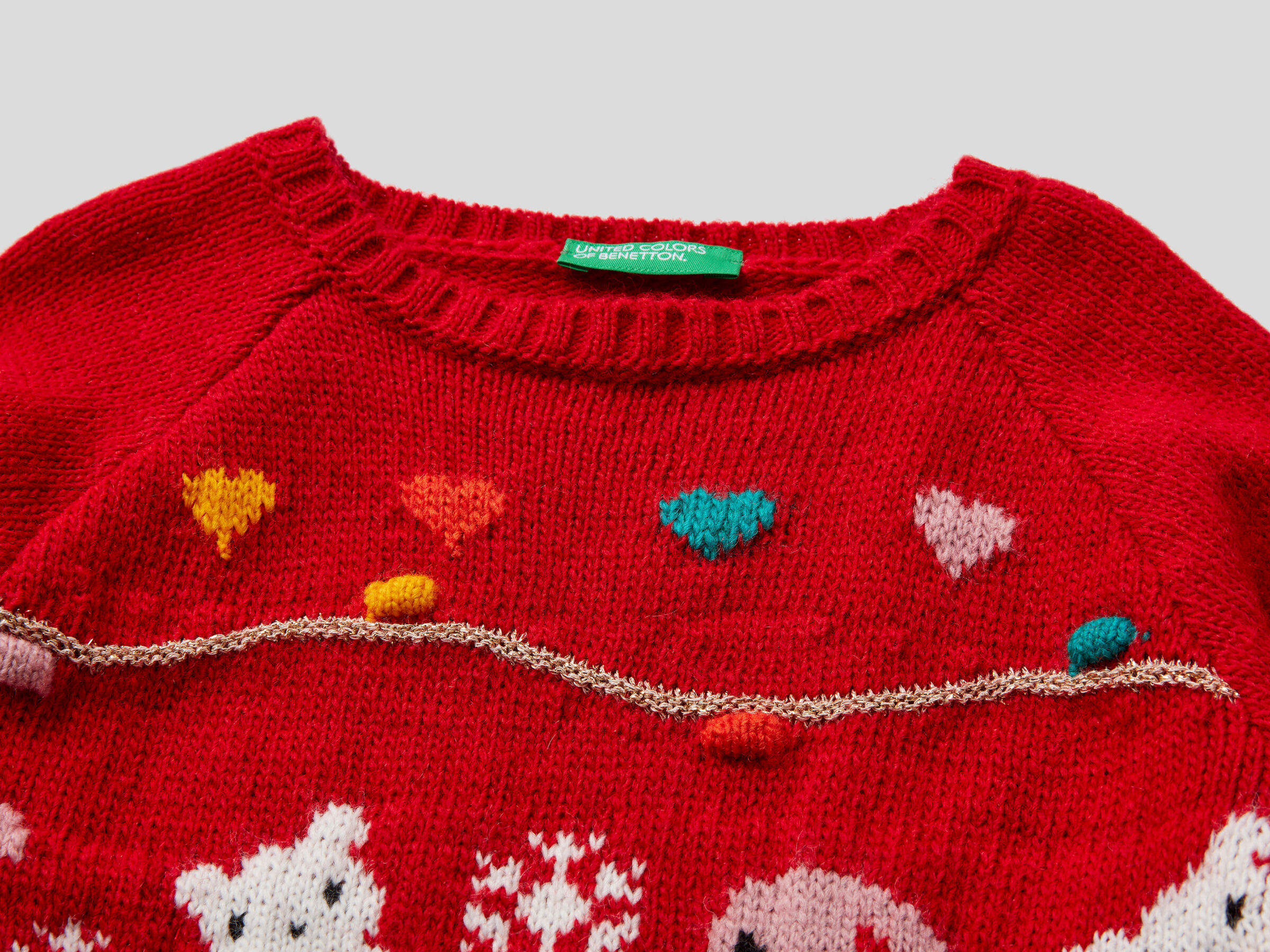 Knit Christmas dress image number 2