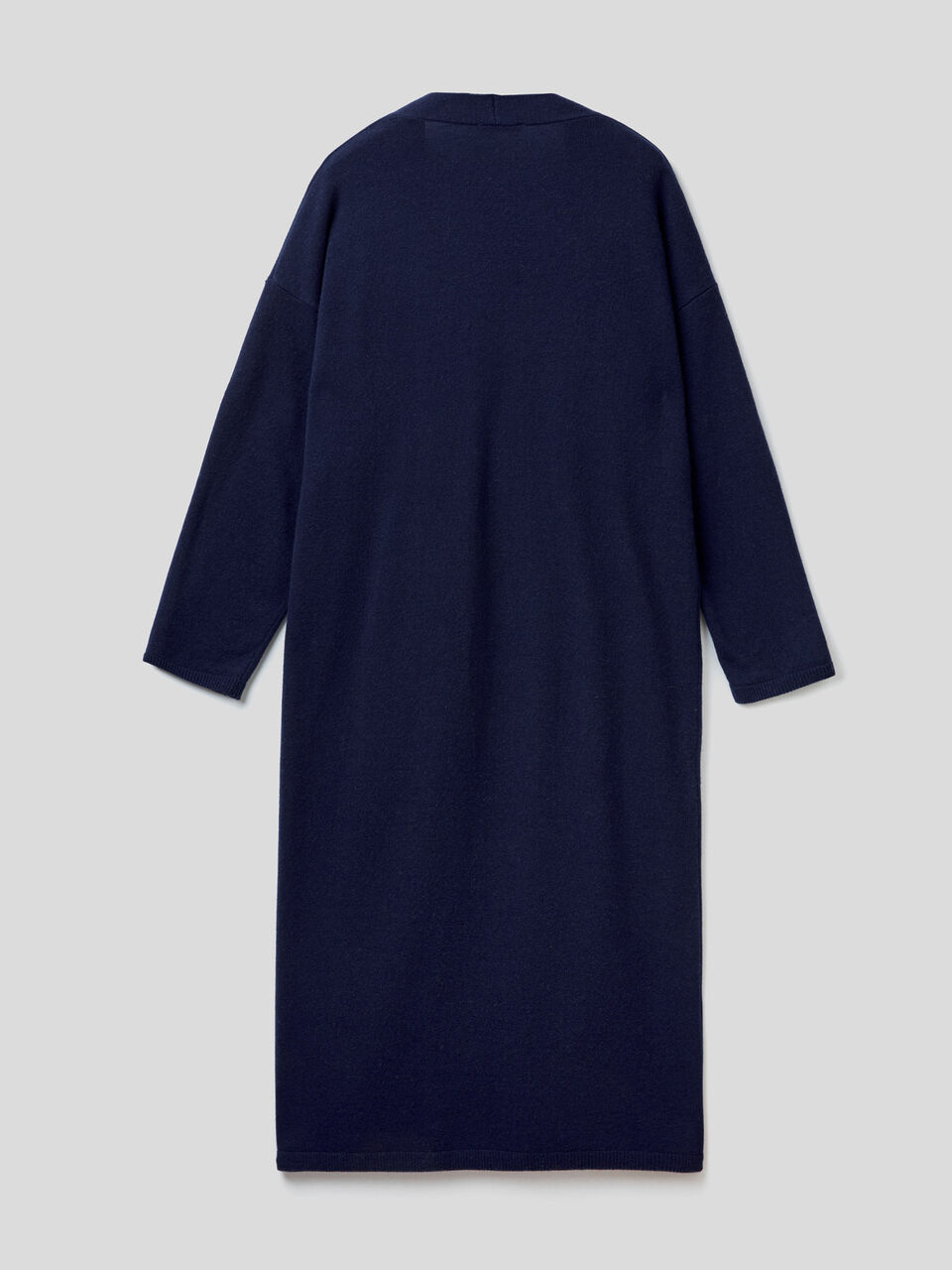 Long cardigan in wool blend image number 2