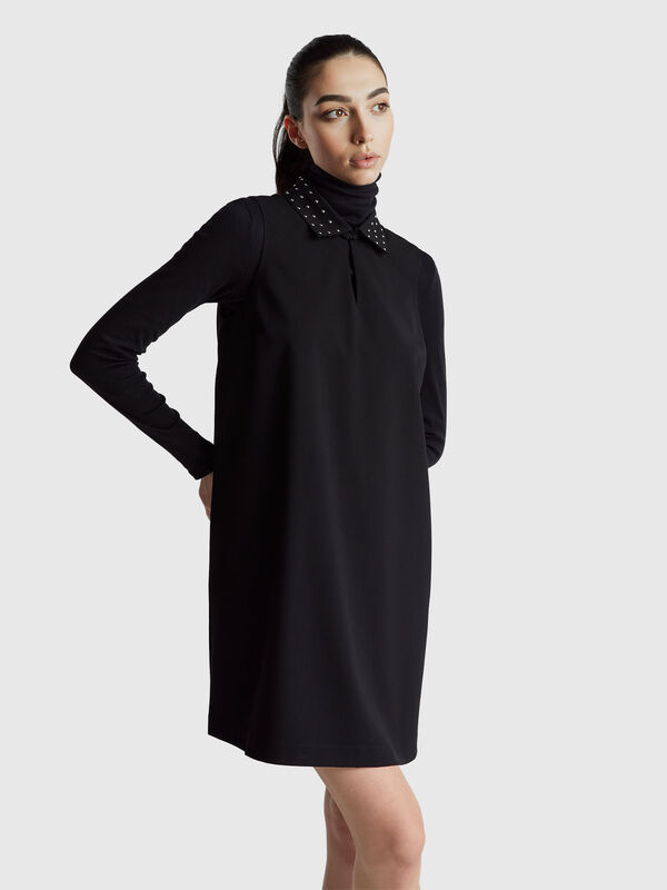 Short dress with studs Women