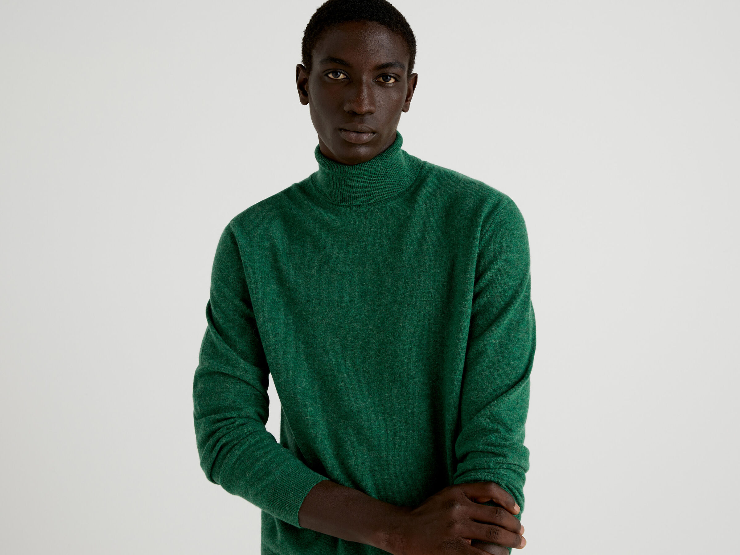 Turtleneck in pure virgin wool image number 4