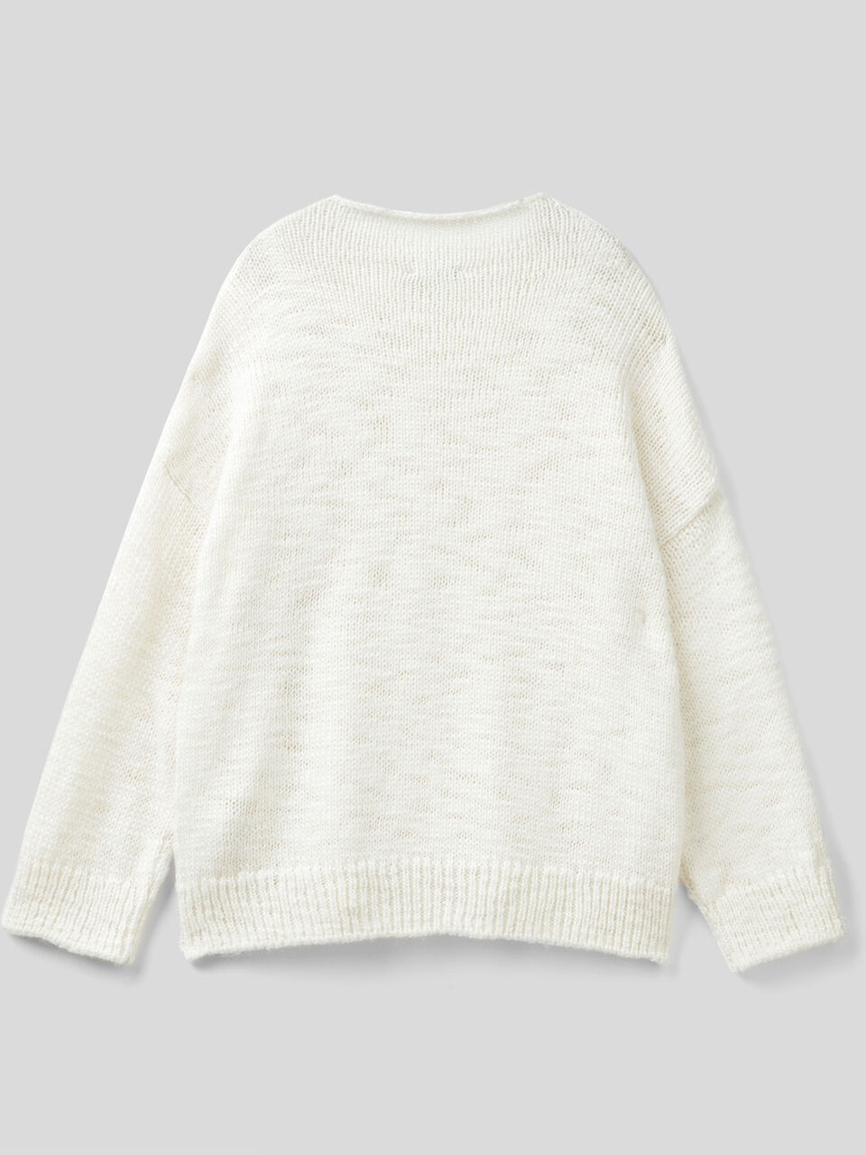 Sweater in wool and alpaca blend image number 2