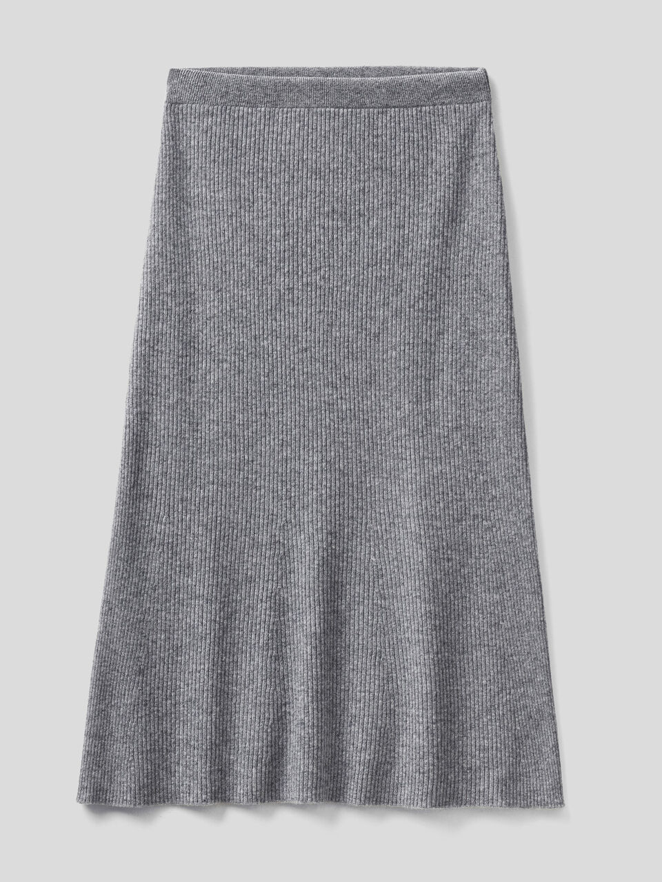 Midi skirt in linen blend image number 1