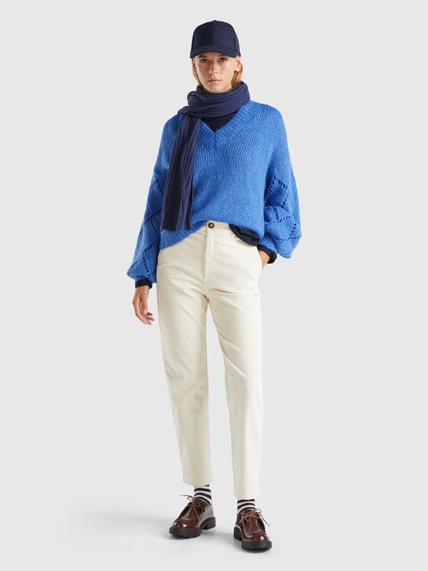 Soft corduroy trousers Women