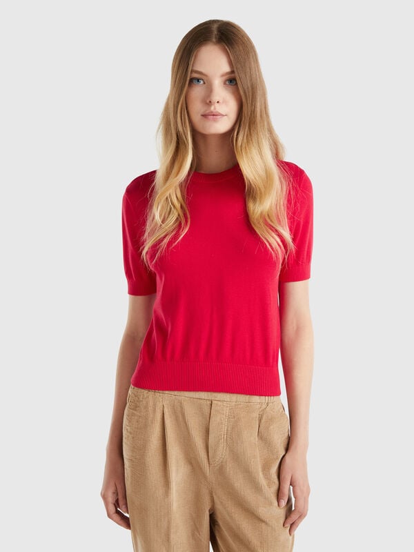 Short sleeve sweater Women