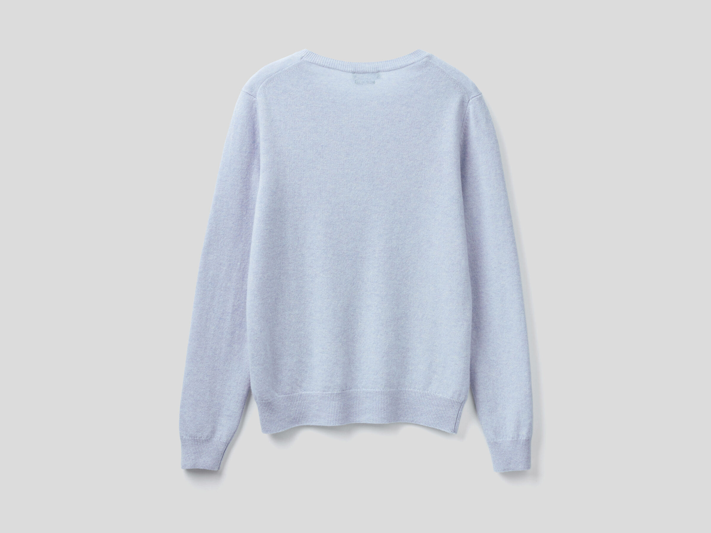 Crew neck sweater in pure virgin wool image number 6
