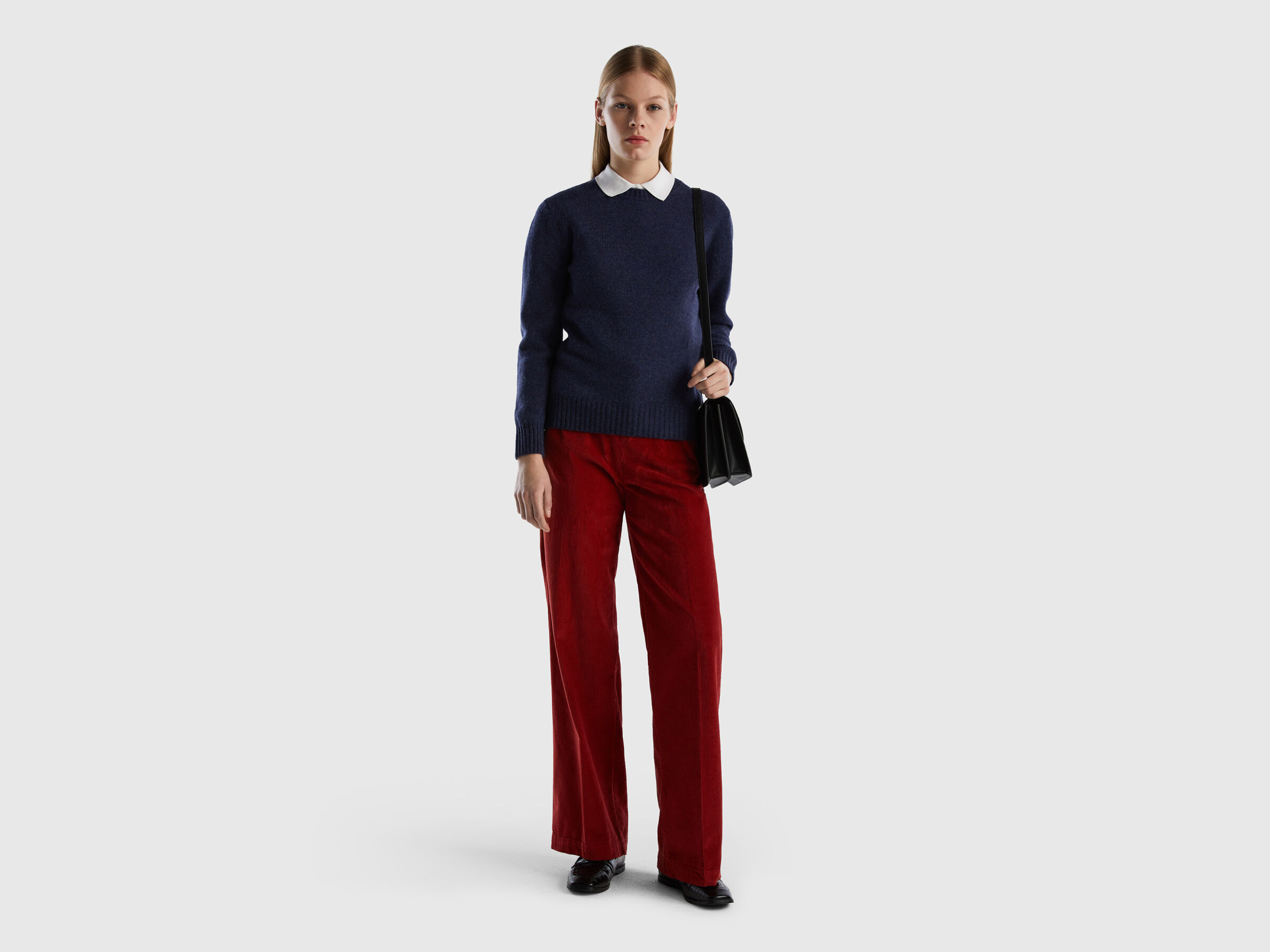 Sweater in pure Shetland wool image number 3