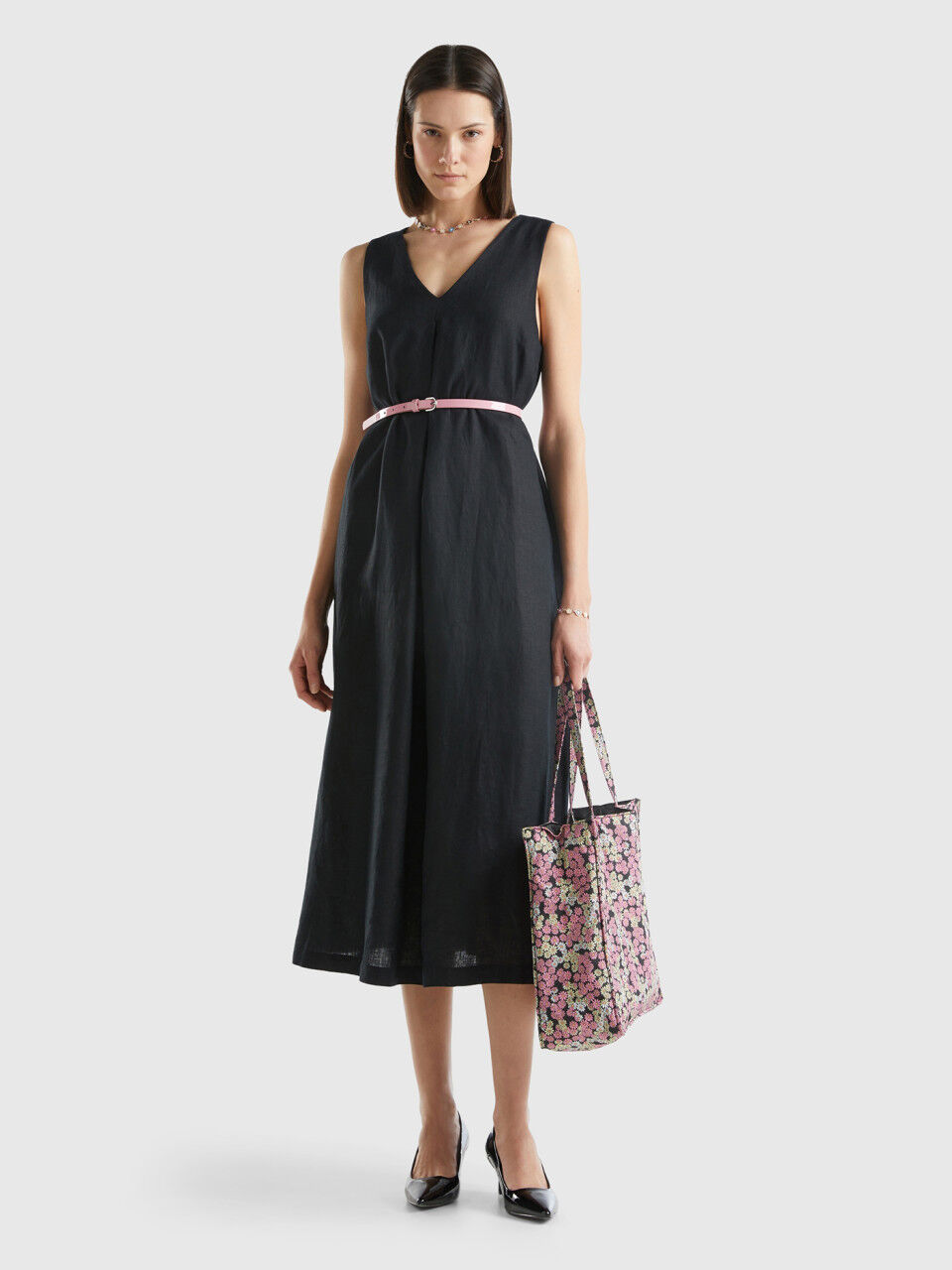 Benetton maxi dress best sale