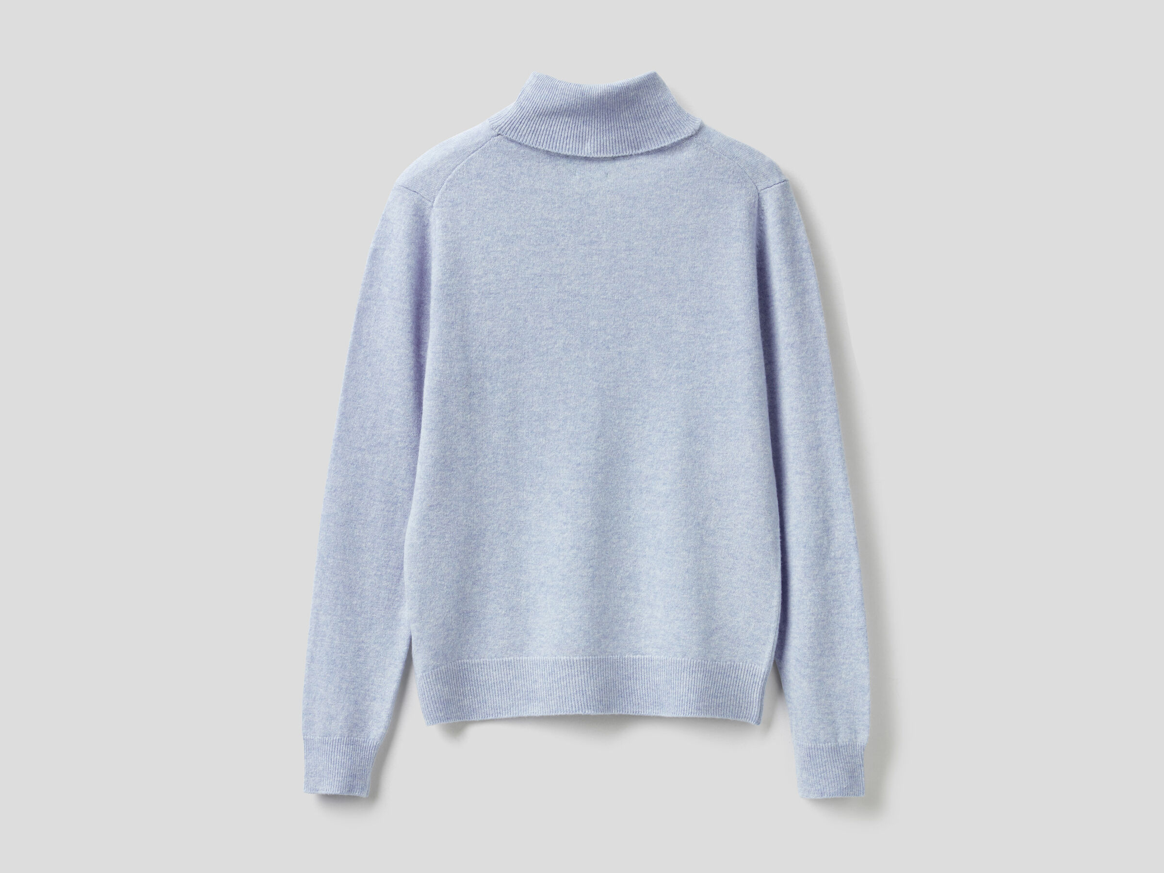Turtleneck sweater in pure virgin wool image number 6