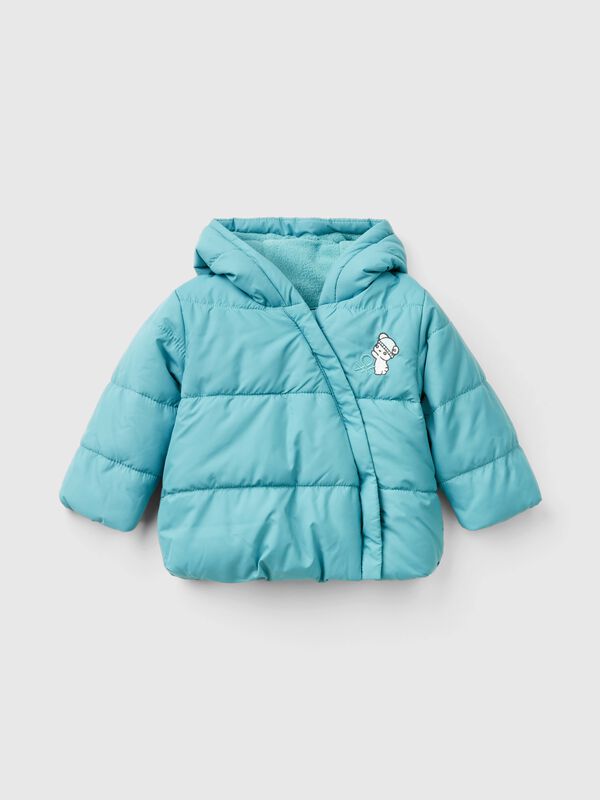 Padded jacket with hood New Born (0-18 months)