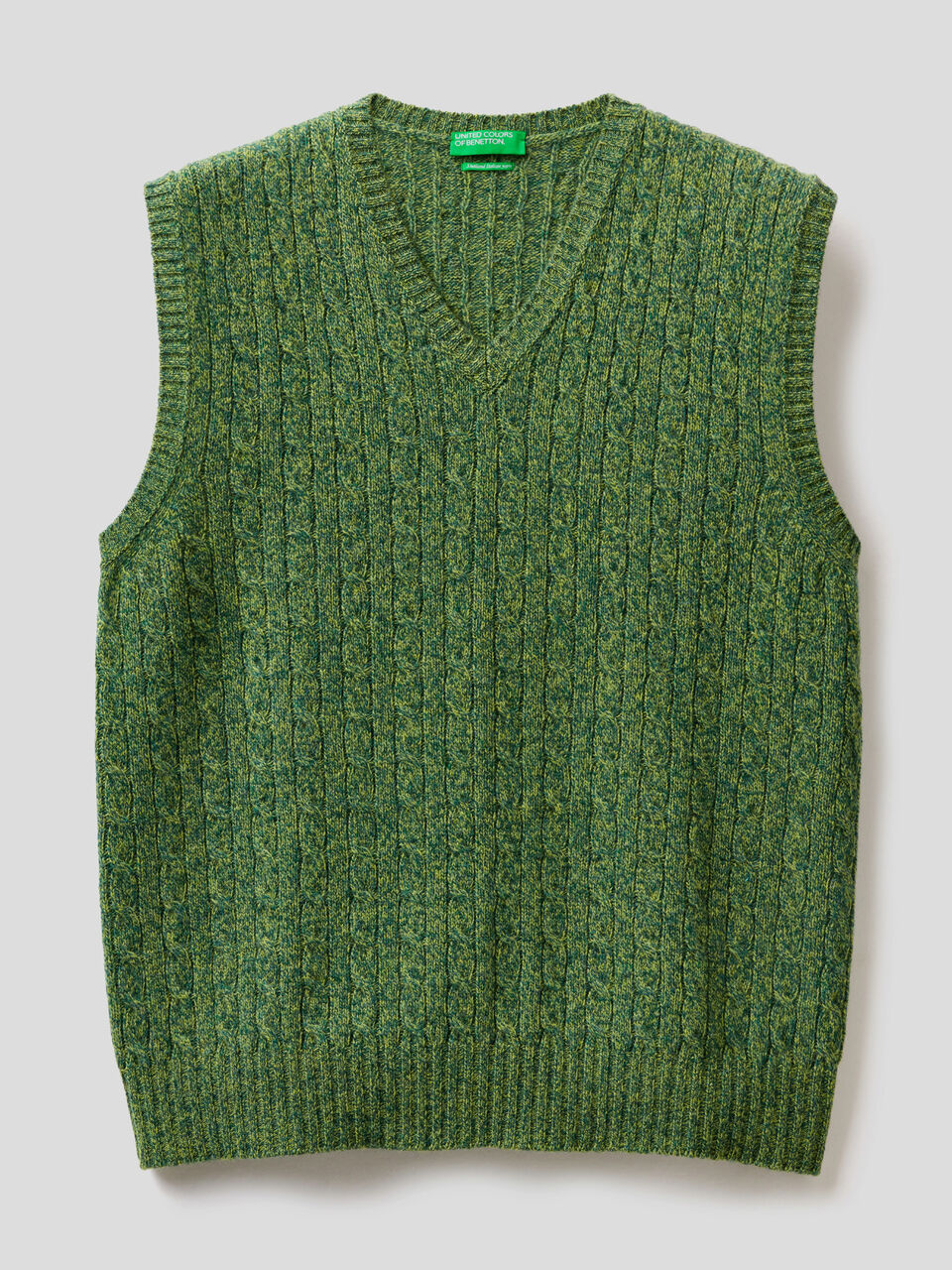 Vest in pure Shetland wool image number 1