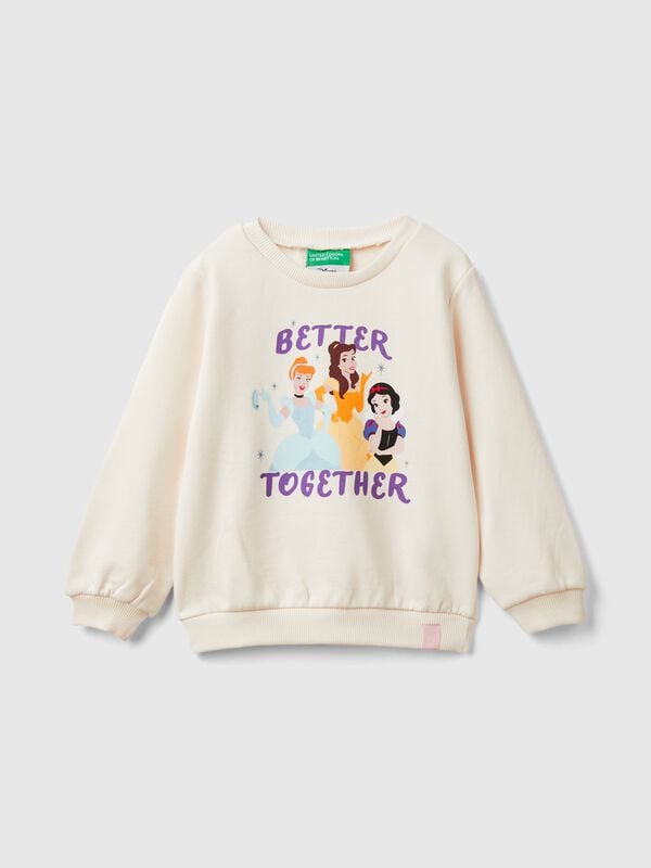 Cream ©Disney princess sweatshirt  Junior Girl