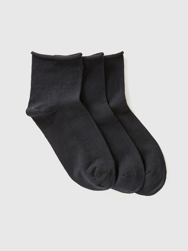 Three pairs of short socks Women