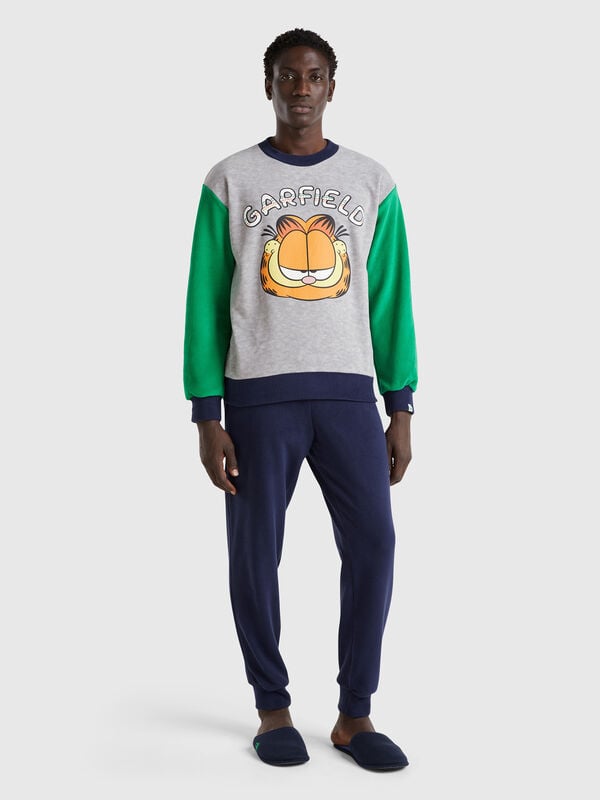 Garfield ©2024 by Paws, Inc. color block pyjamas Men