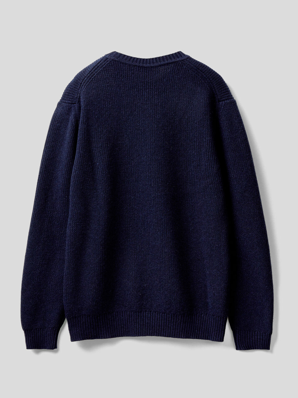 Sweater in recycled wool blend image number 2