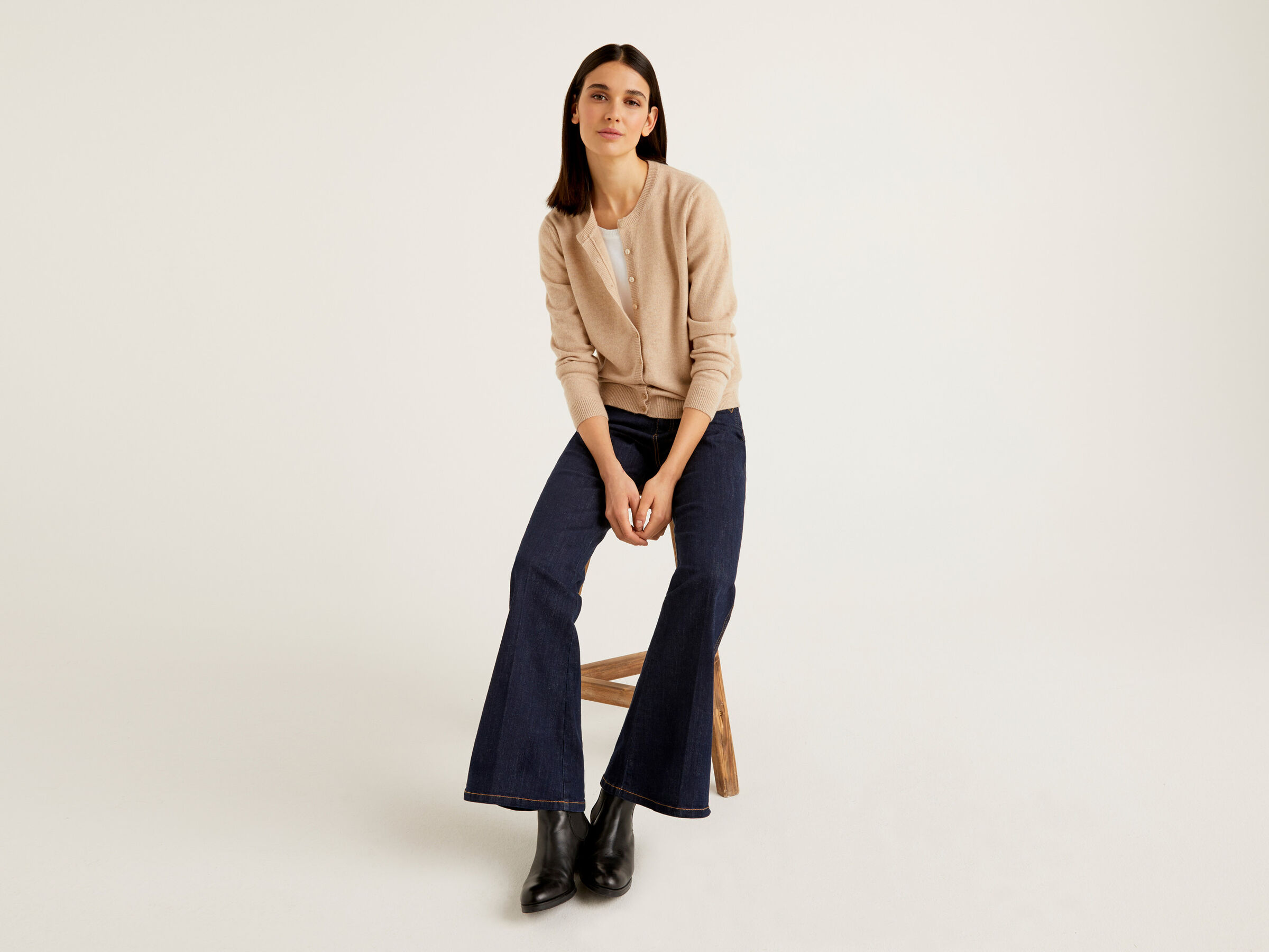 Pure cashmere cardigan image number 3