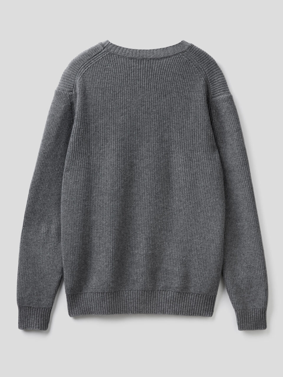 Sweater in recycled wool blend image number 2