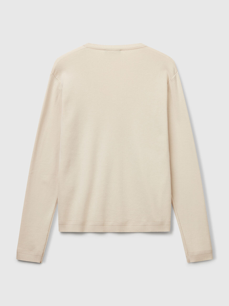 V NECK SWEATER L/S Women image number 2