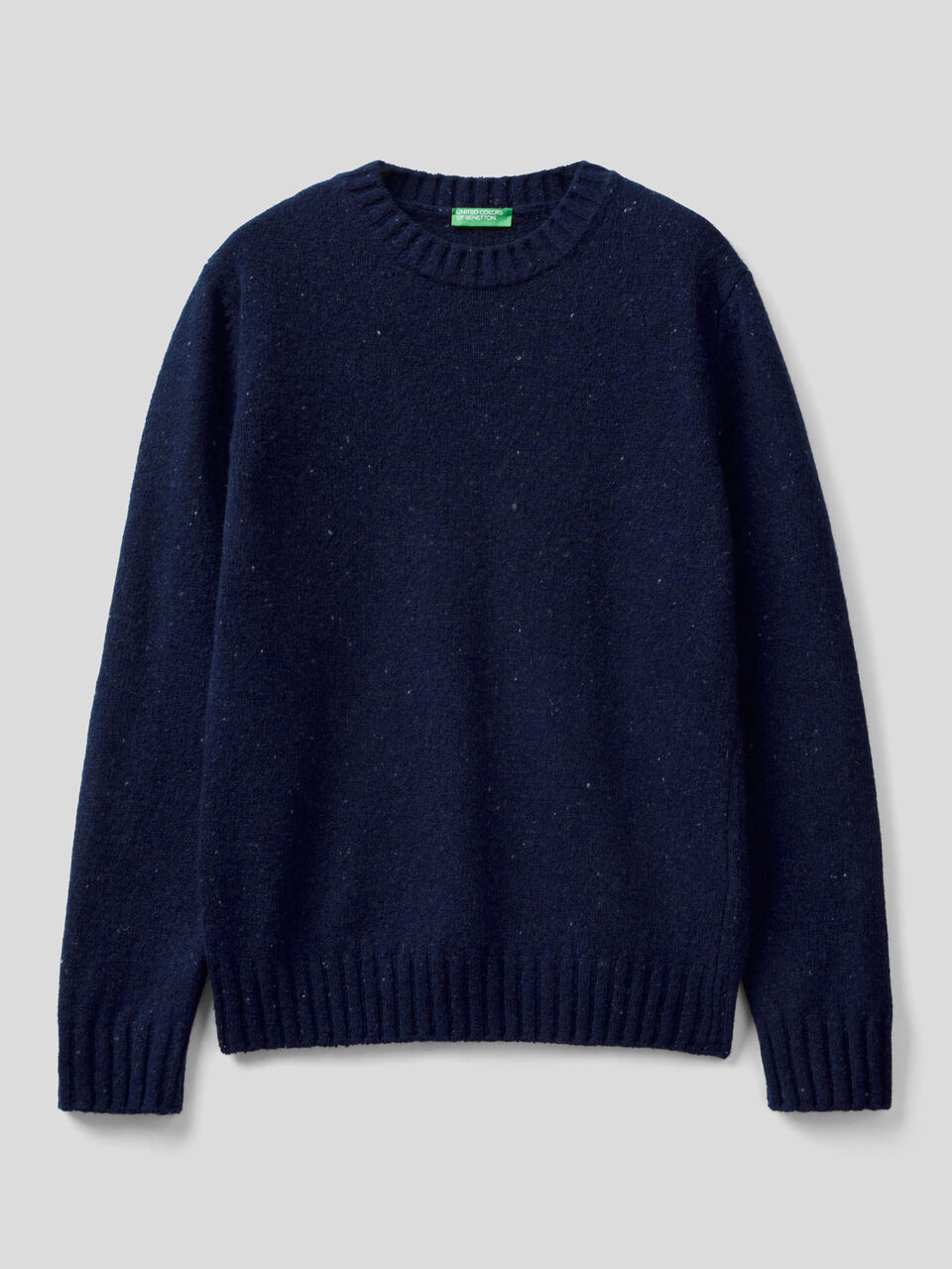 Sweater in wool and viscose blend image number 1