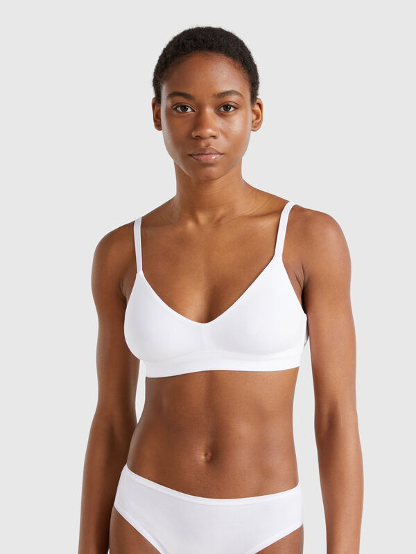 Triangle bra without padding Women