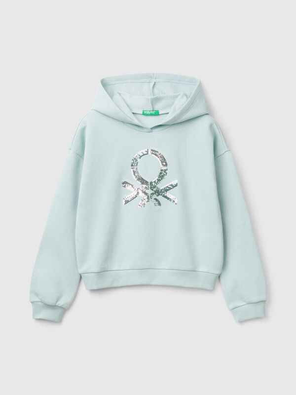Hoodie with sequins Junior Girl