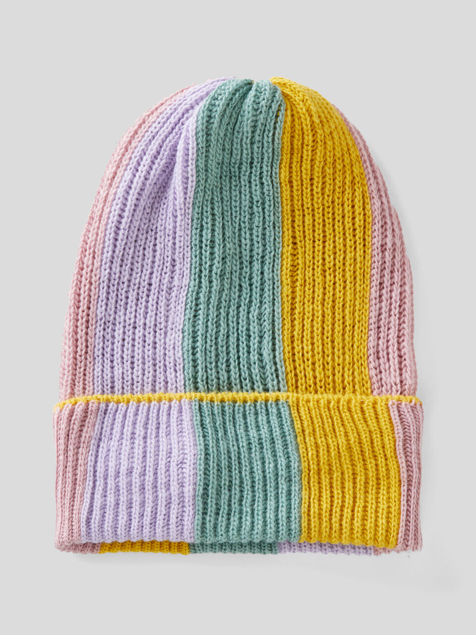Hat in wool blend with inlays image number 1
