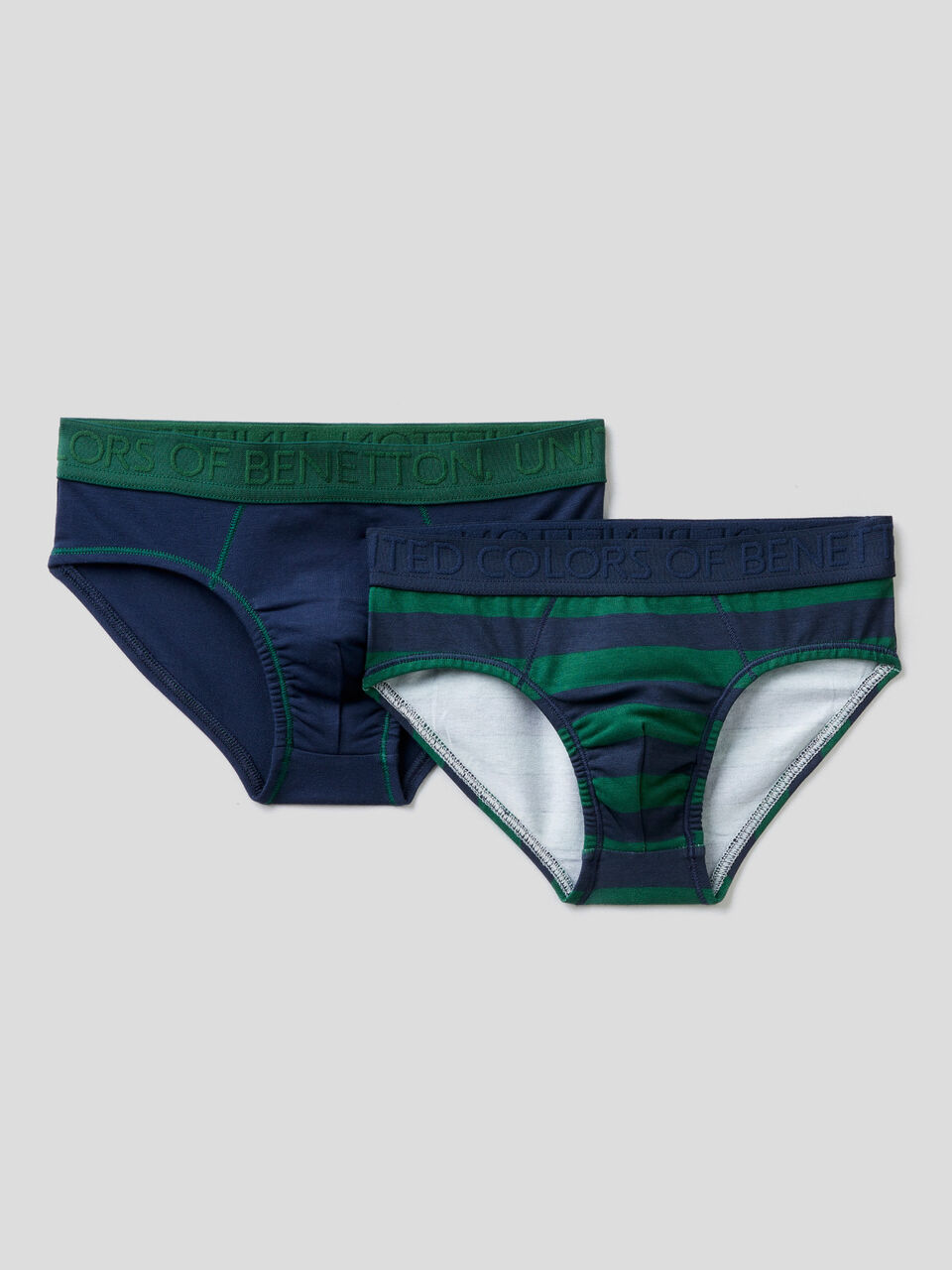 Two pairs of underwear in stretch cotton image number 1