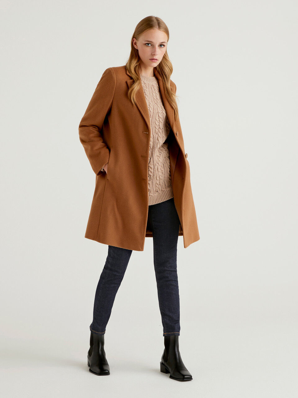 Benetton 2025 coat sale