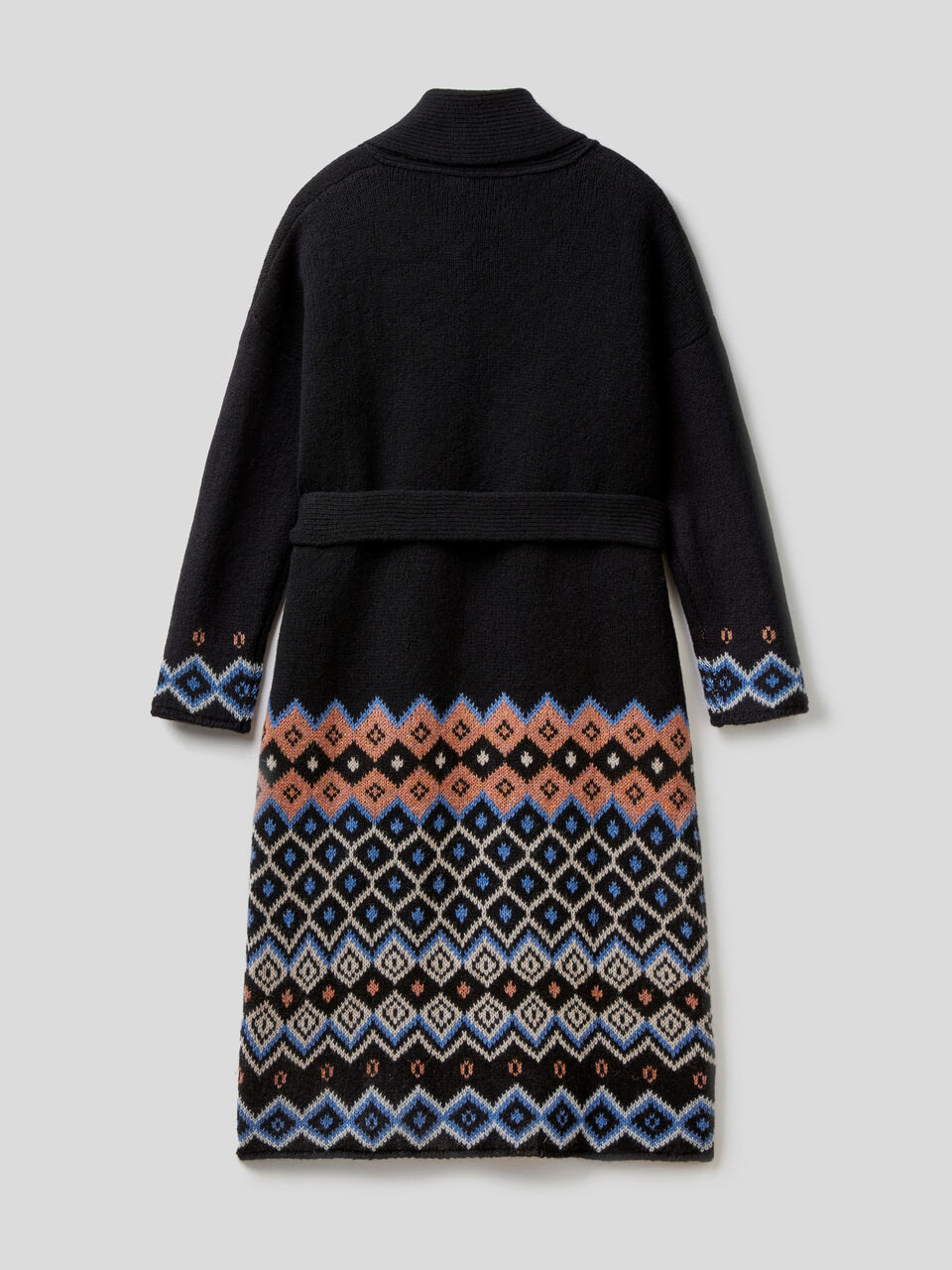 Coat in pure Shetland wool image number 2