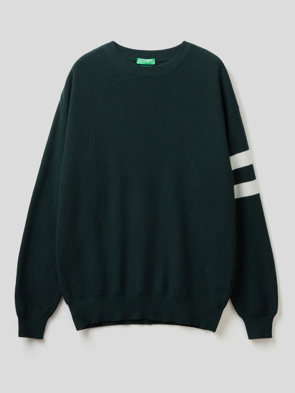 Sweater in cashmere and wool blend image number 1