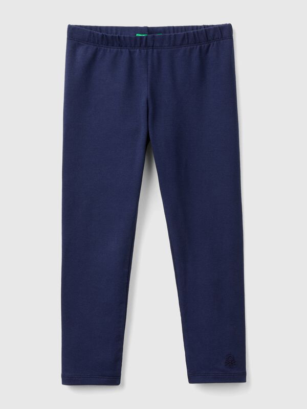 Stretch cotton leggings Junior Girl