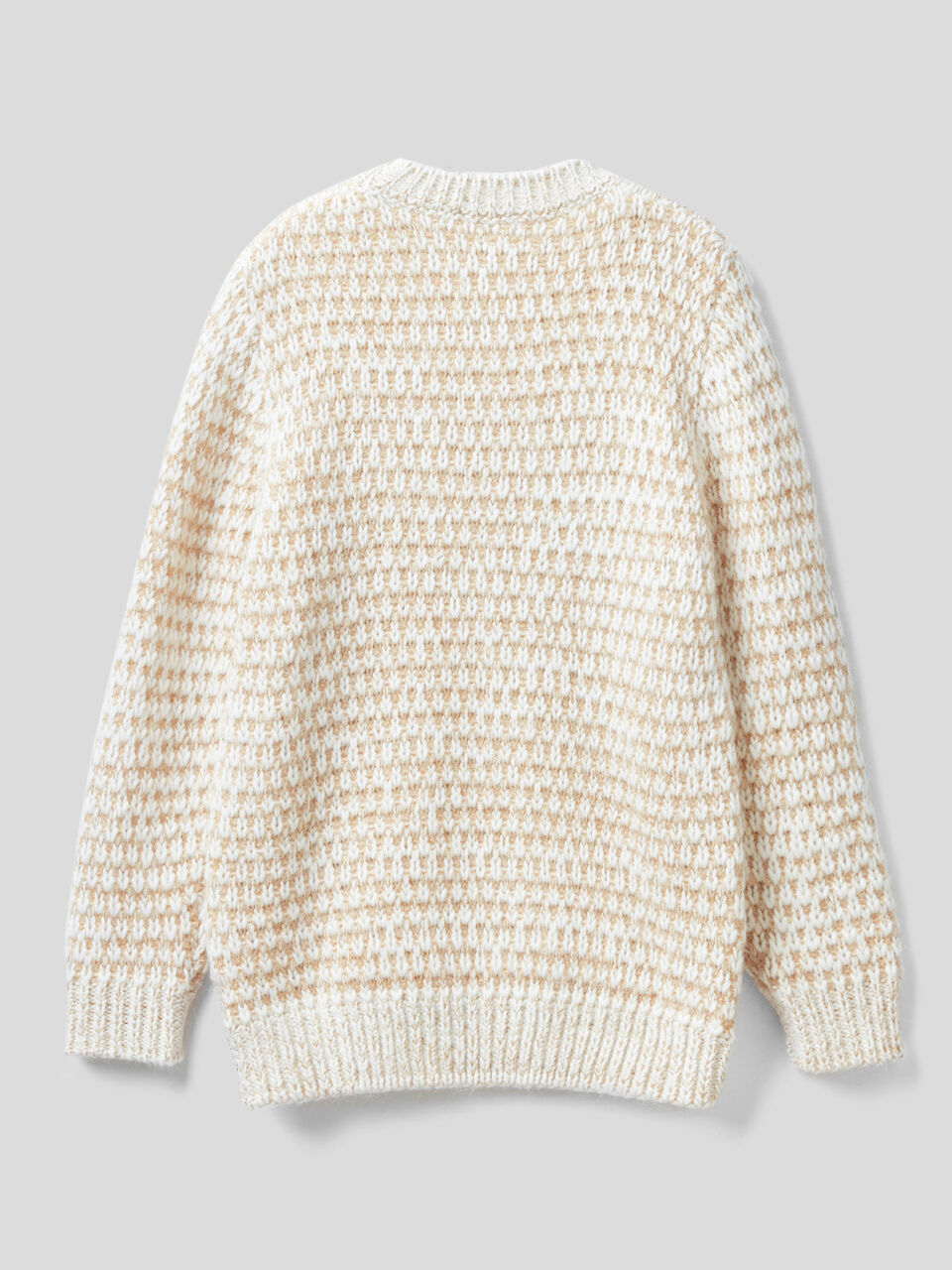 Knit sweater with lurex image number 2