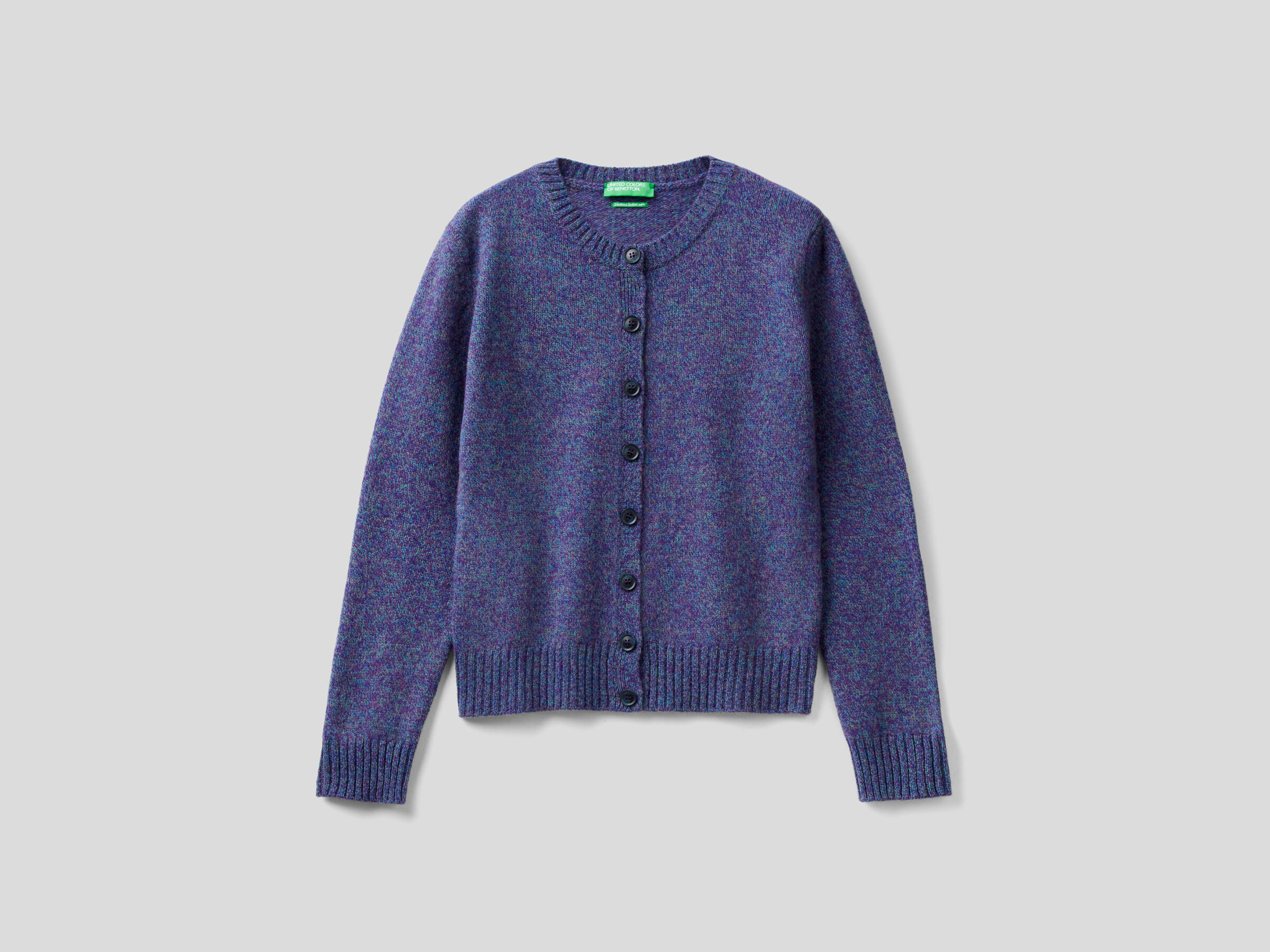Cardigan in pure Shetland wool image number 4