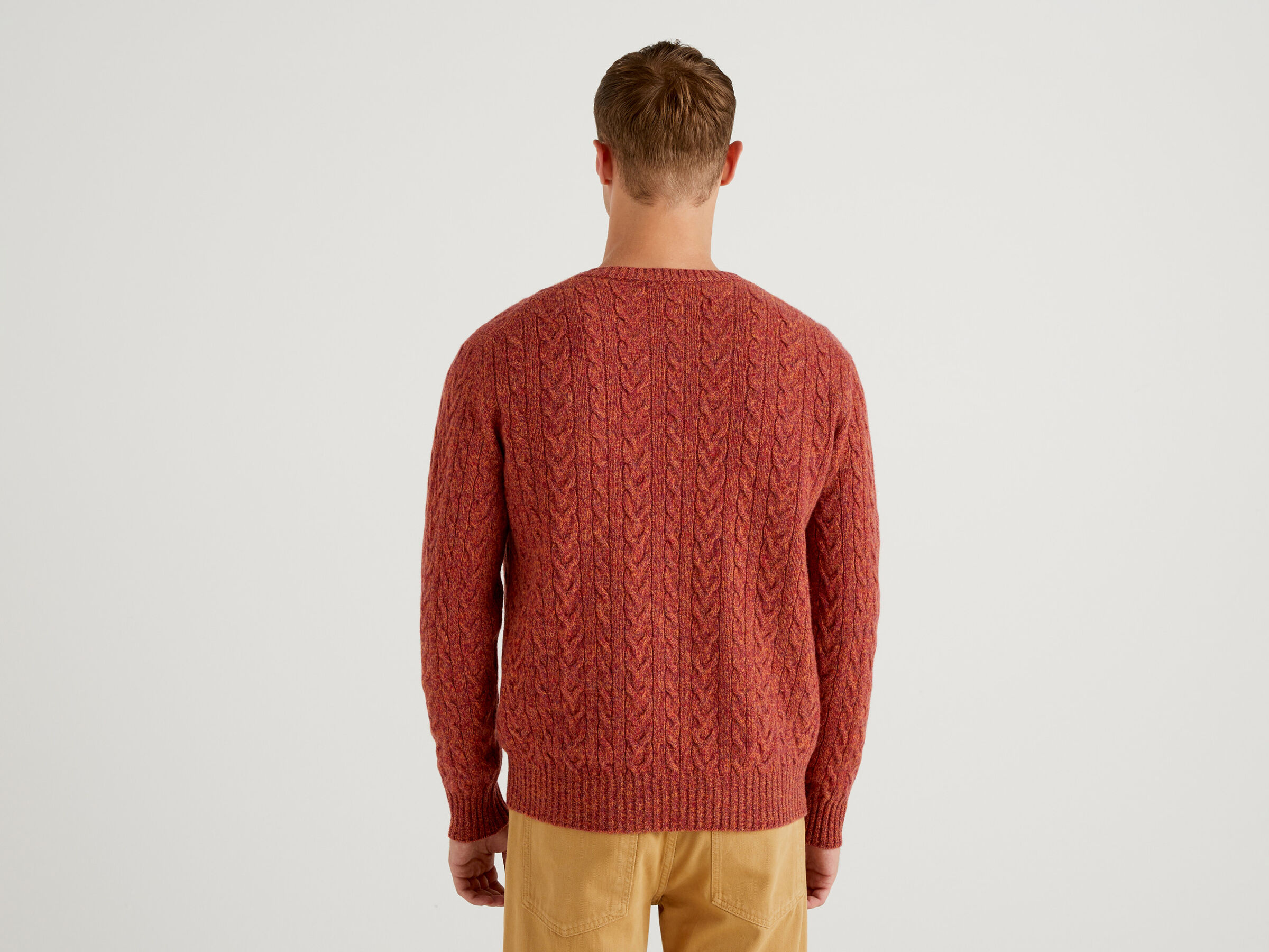 Sweater in pure Shetland wool image number 2