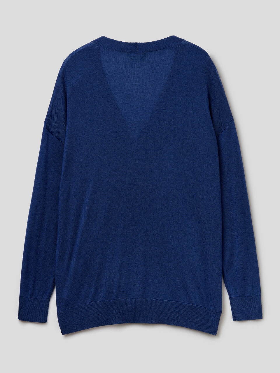 Cardigan in wool and cashmere blend image number 2