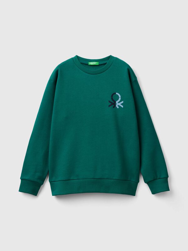 Sweatshirt with logo print Junior Boy