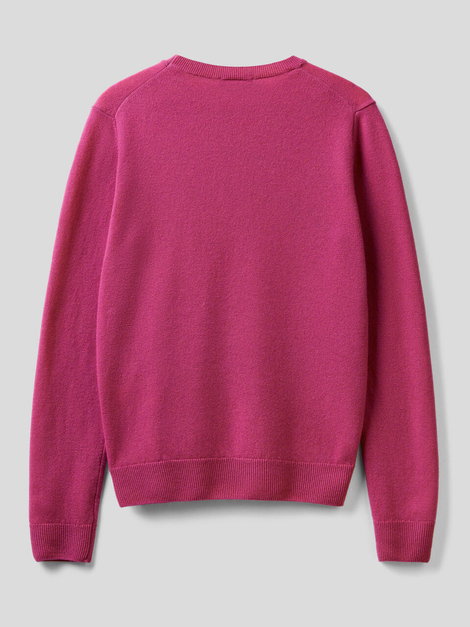 Crew neck sweater in pure virgin wool image number 2