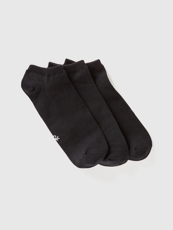 Three pairs of short socks