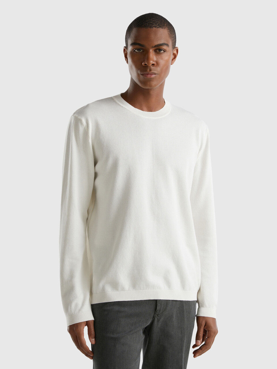 Men s Crew Neck Sweaters and Jumpers Benetton