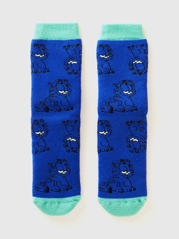 Garfield non-slip socks ©2024 by Paws, Inc. Junior Boy