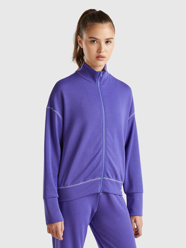 Flowy stretch sweatshirt Women