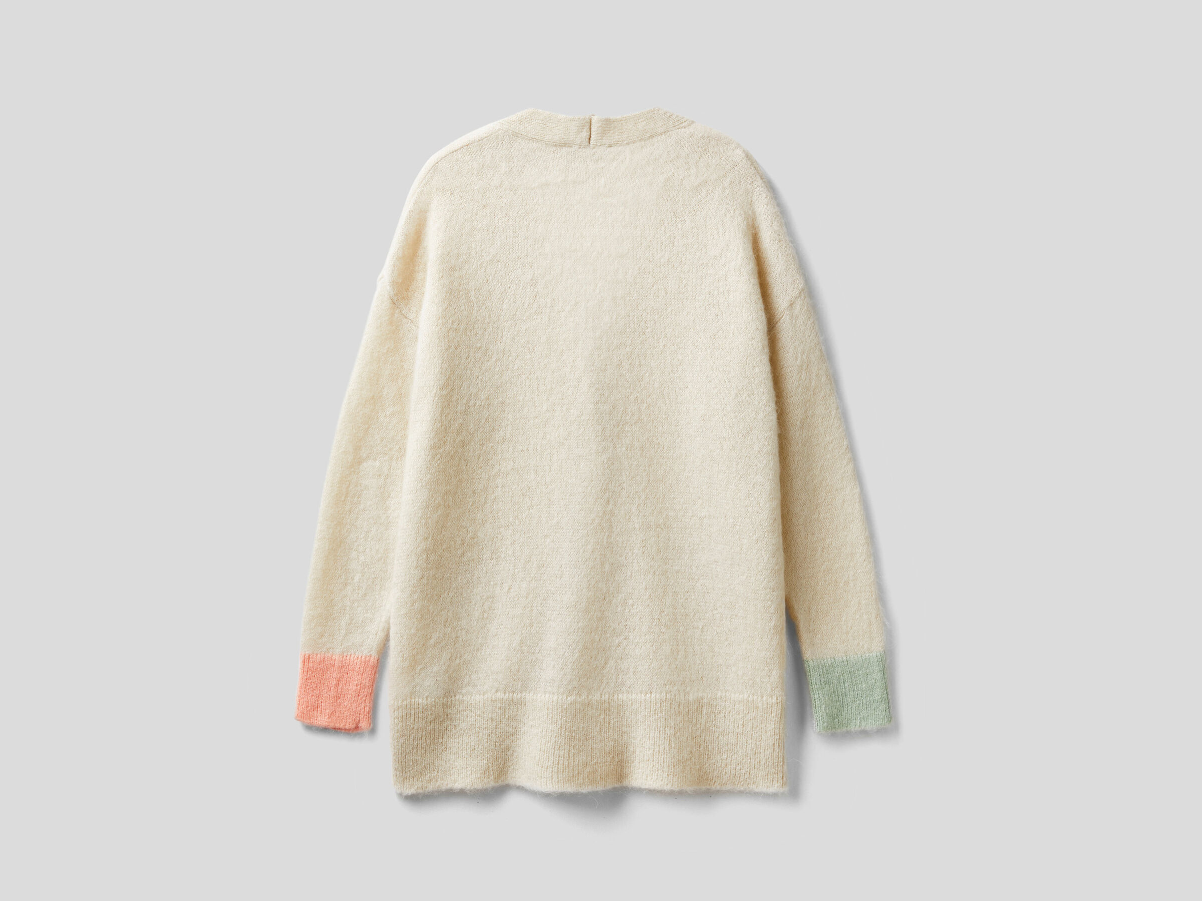Oversized fit cardigan in mohair blend image number 5