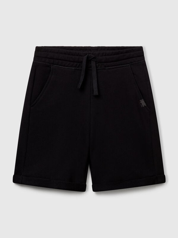 Bermudas in pure cotton sweat Junior Boy