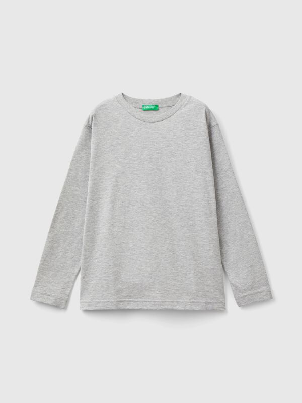 100% organic cotton crew neck t-shirt Junior Boy