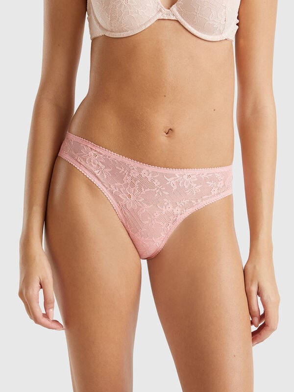 Brazilian underwear in stretch lace Women