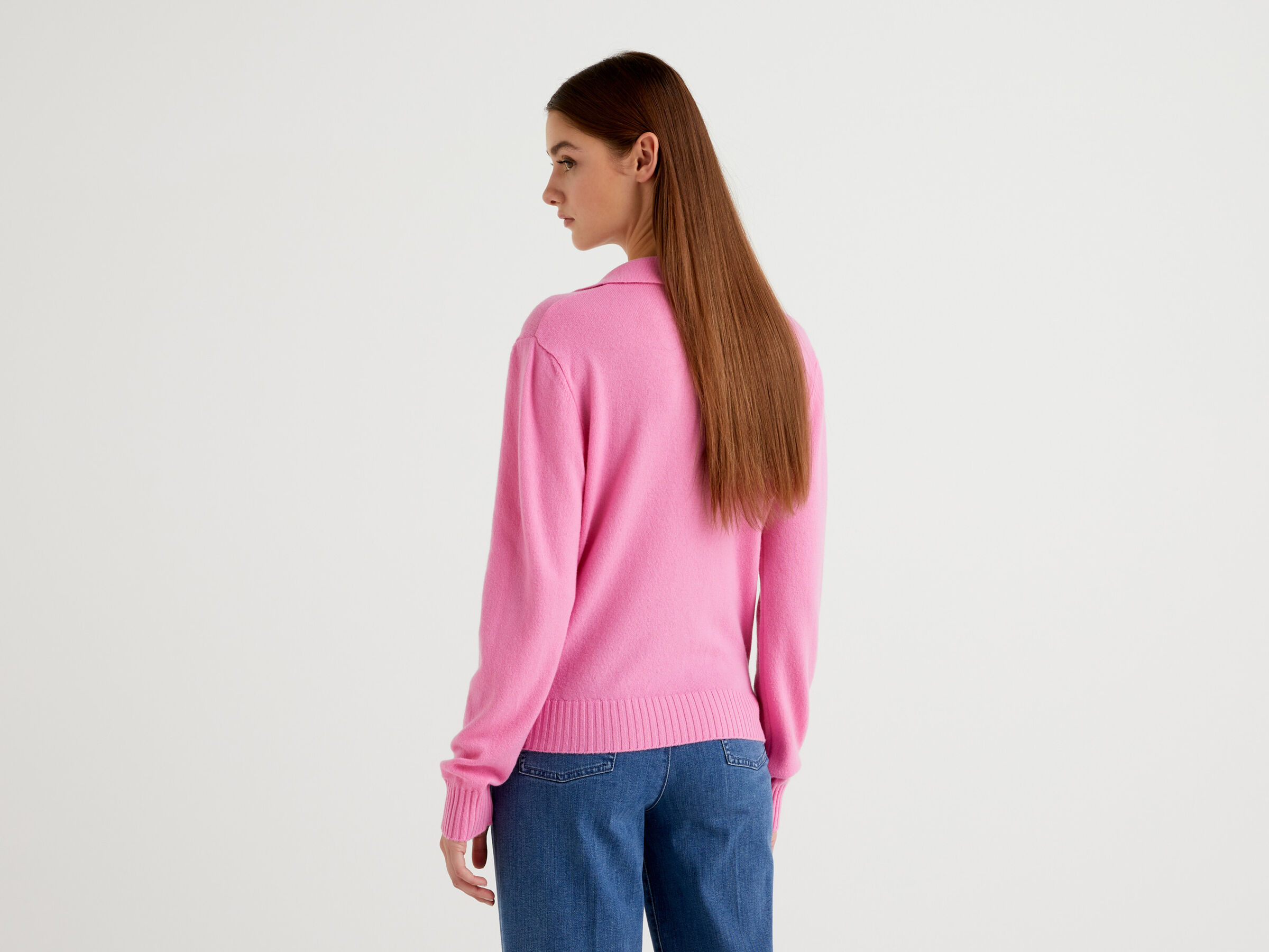 Polo in wool and cashmere image number 2